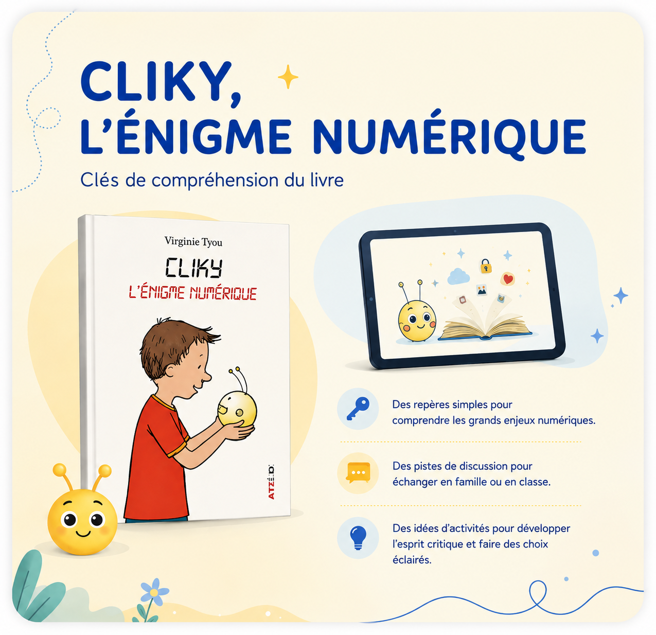 Première page du document Cliky, l'énigme numérique
