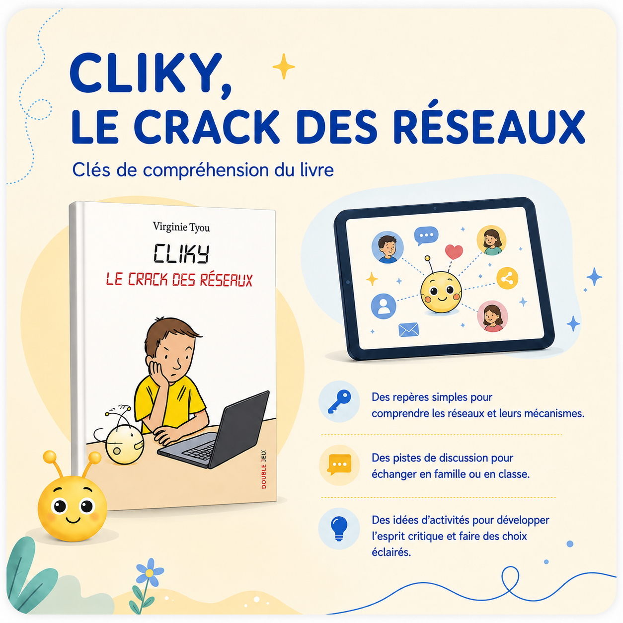 Première page du document Cliky, le crack des réseaux