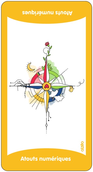Dos de carte Atouts numériques